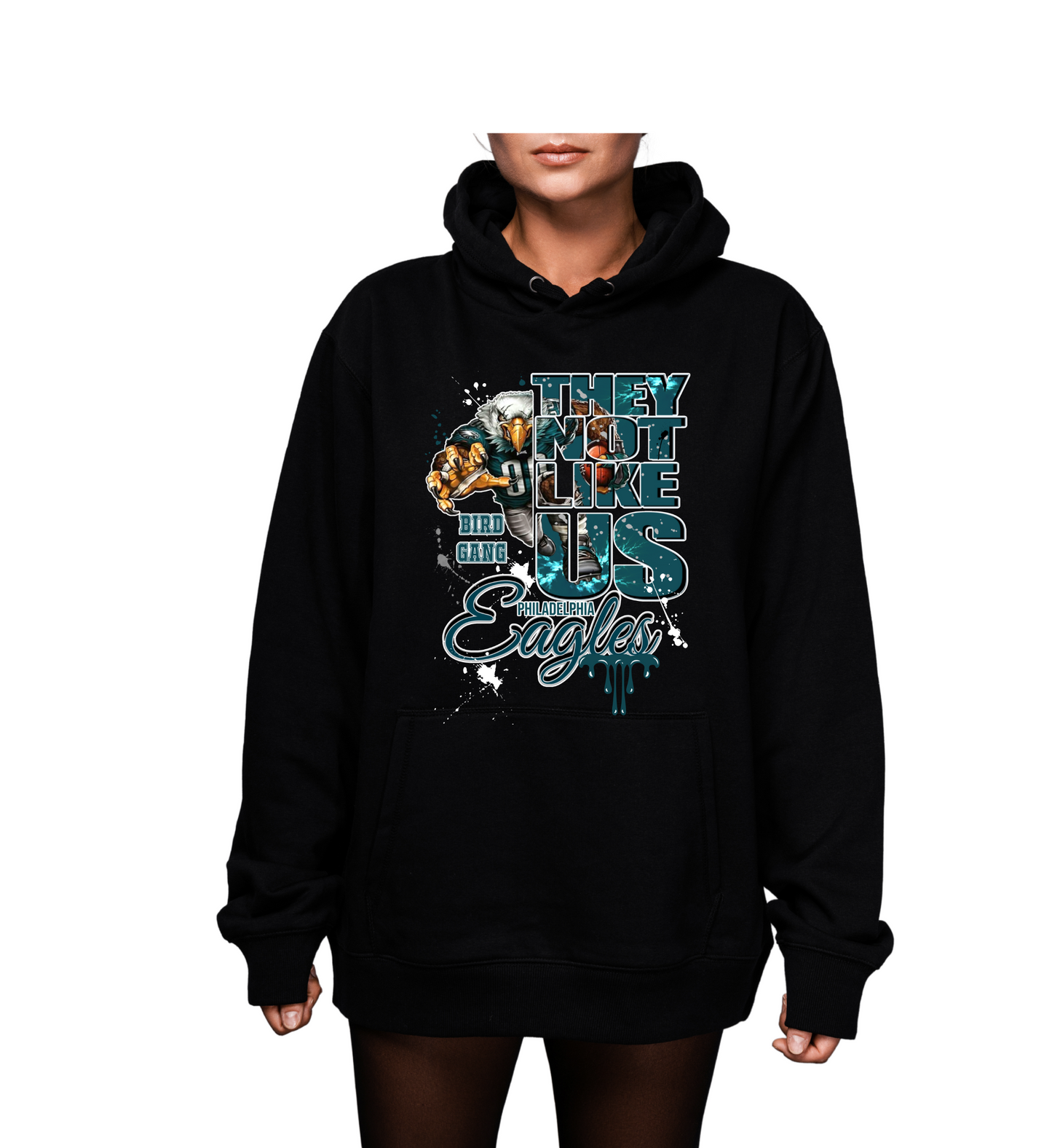 They Not Like Us – Bird Gang Hoodie | Eagles Championship Edition