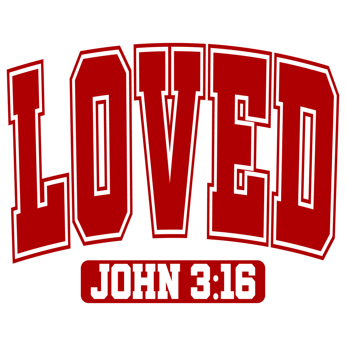 Loved 3:16™ Faith Tee & Hoodie – You Are Loved