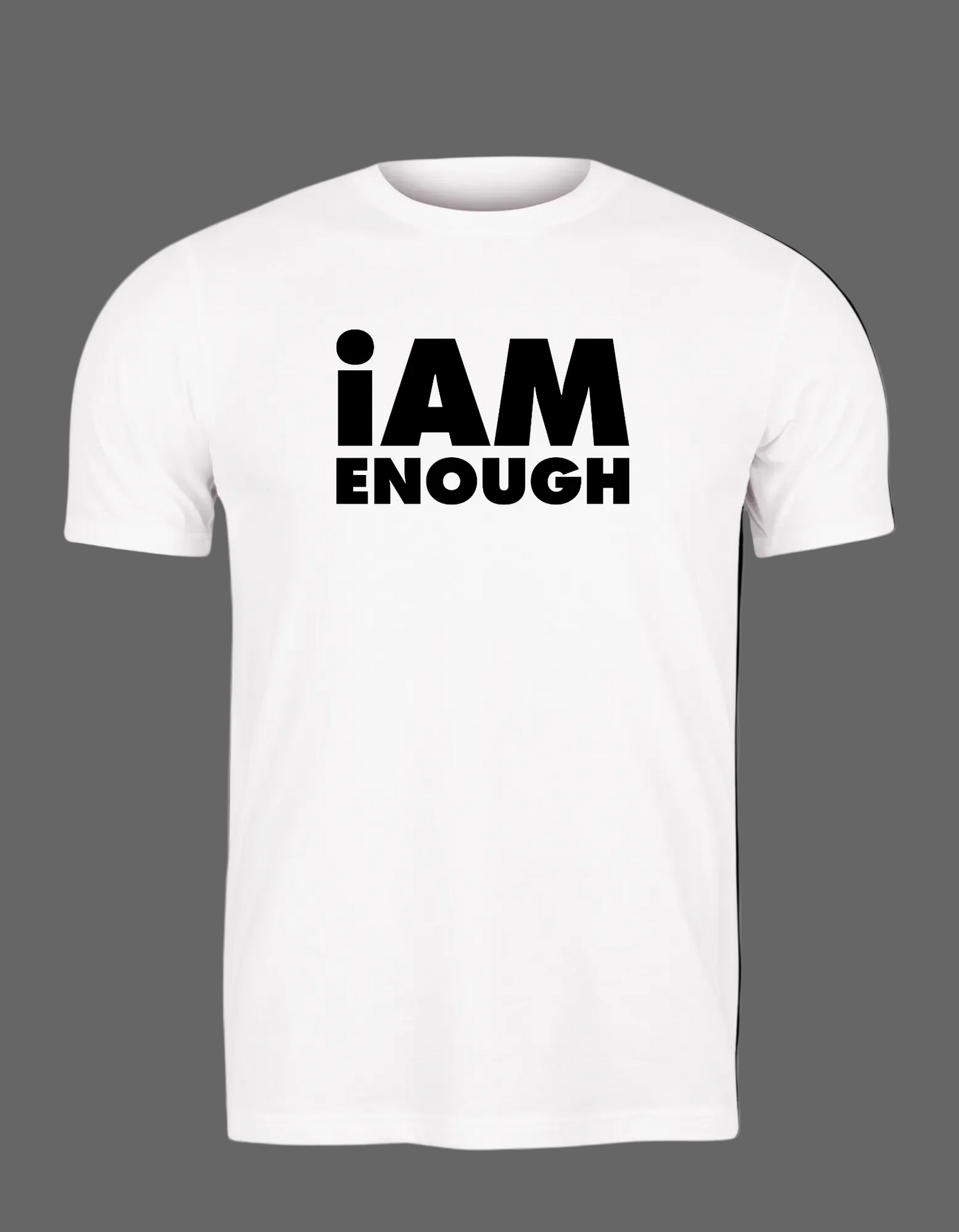 Clearance Tee – Only 1 Left (Size:XL) - Off White - I AM Enough - FINAL SALE