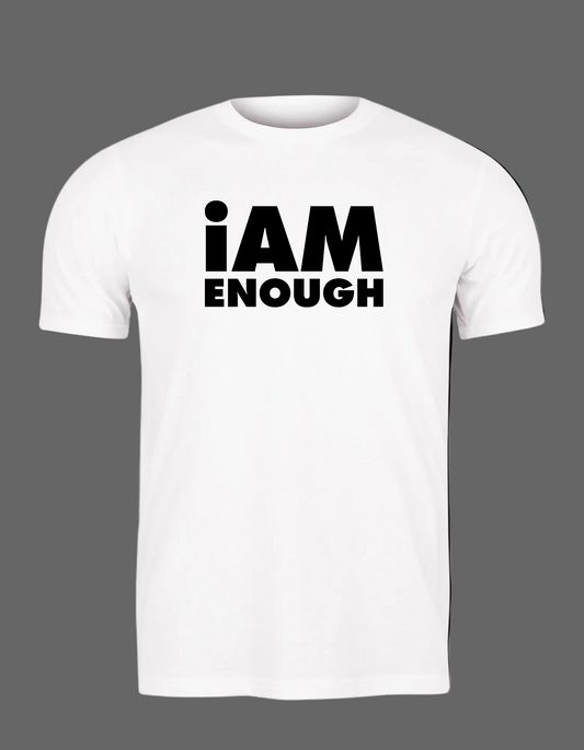 Clearance Tee – Only 1 Left (Size:XL) - Off White - I AM Enough - FINAL SALE