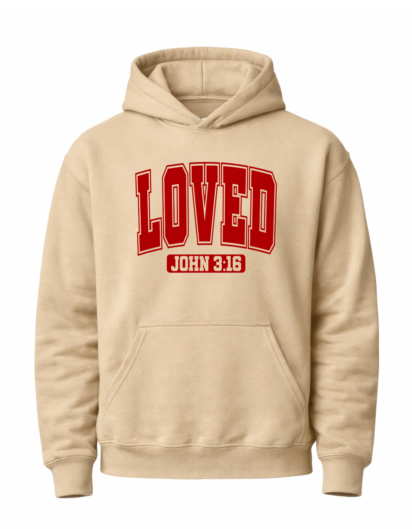 Loved 3:16™ Faith Tee & Hoodie – You Are Loved