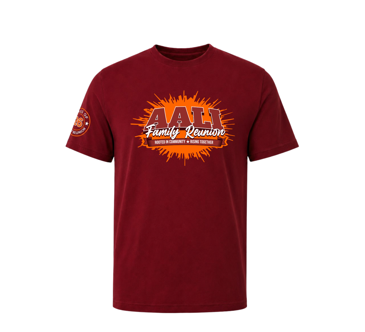 AALI Family Reunion Cohort & Staff Shirt – Maroon