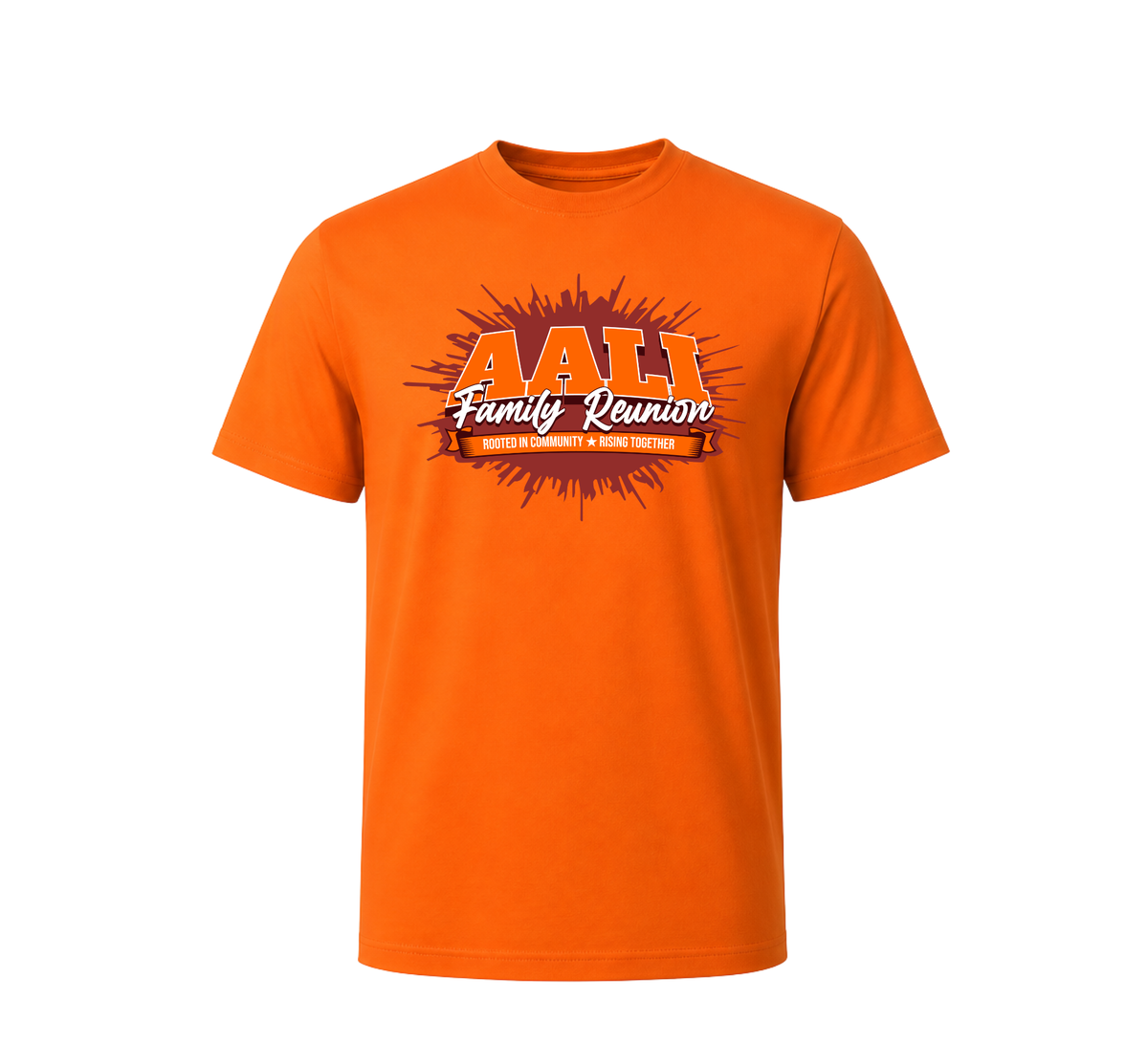 AALI Family Reunion Guest Shirt - Orange