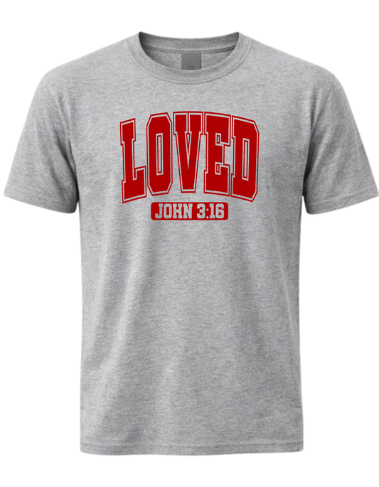 Loved 3:16™ Faith Tee & Hoodie – You Are Loved