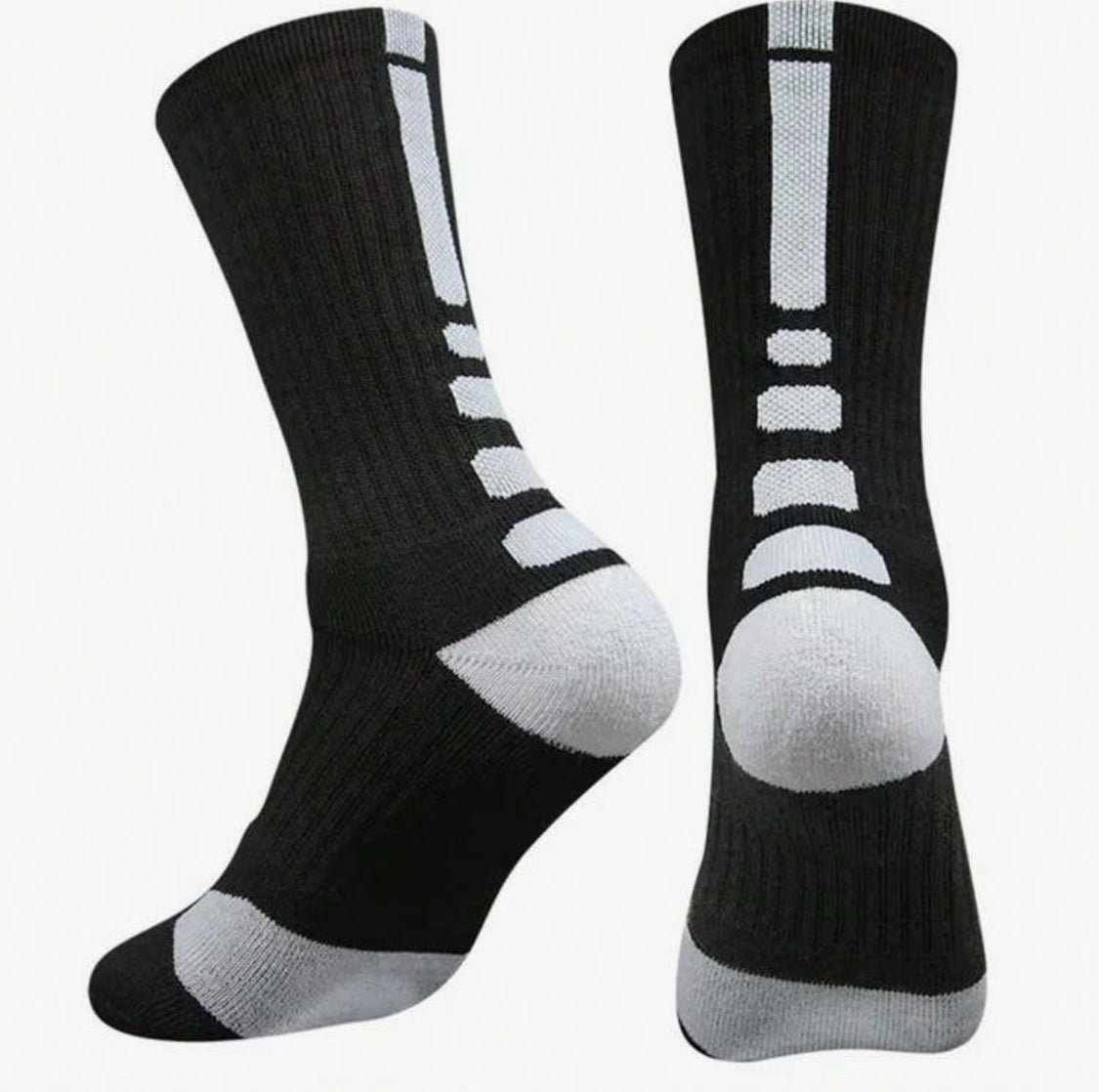 Spartan Black Socks