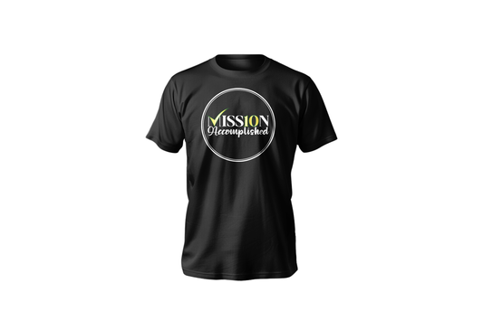 Mission Accomplished T-Shirt Black