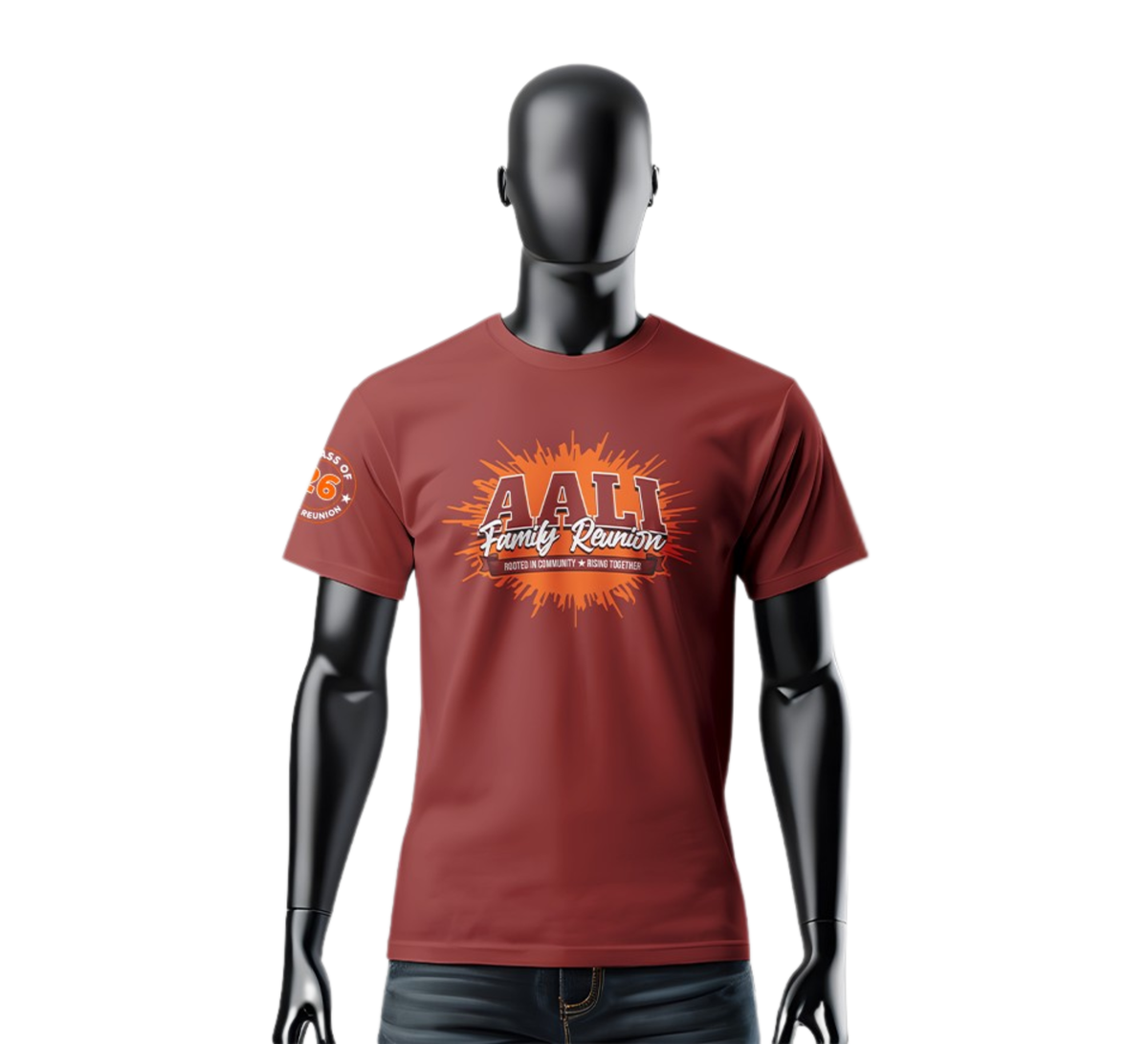 AALI Family Reunion Cohort & Staff Shirt – Maroon