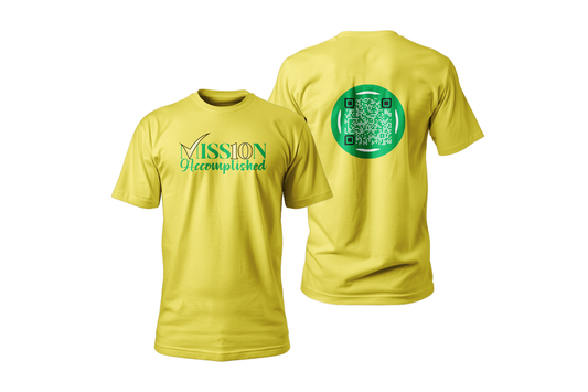 Mission Accomplished T-Shirt Yellow