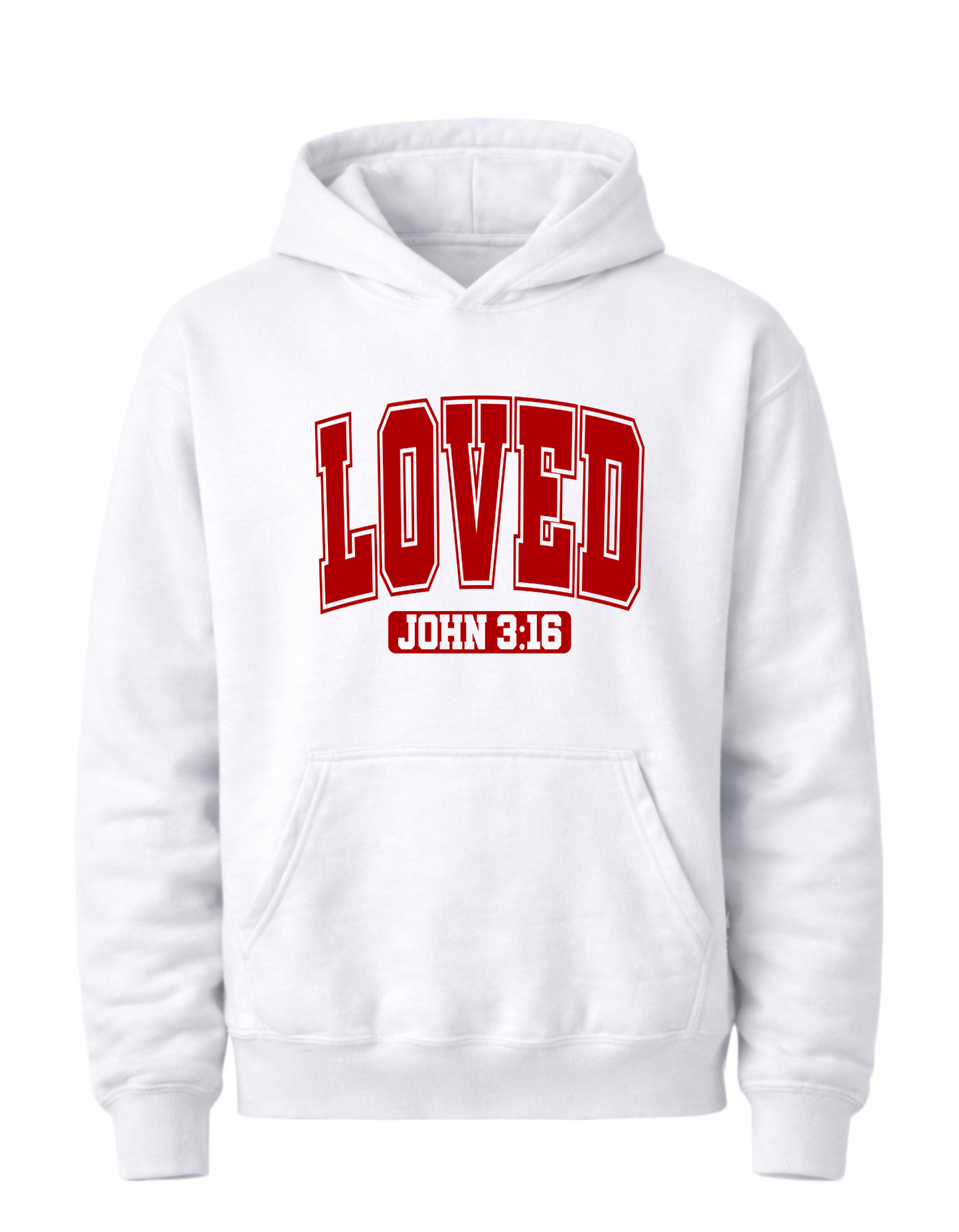 Loved 3:16™ Faith Tee & Hoodie – You Are Loved