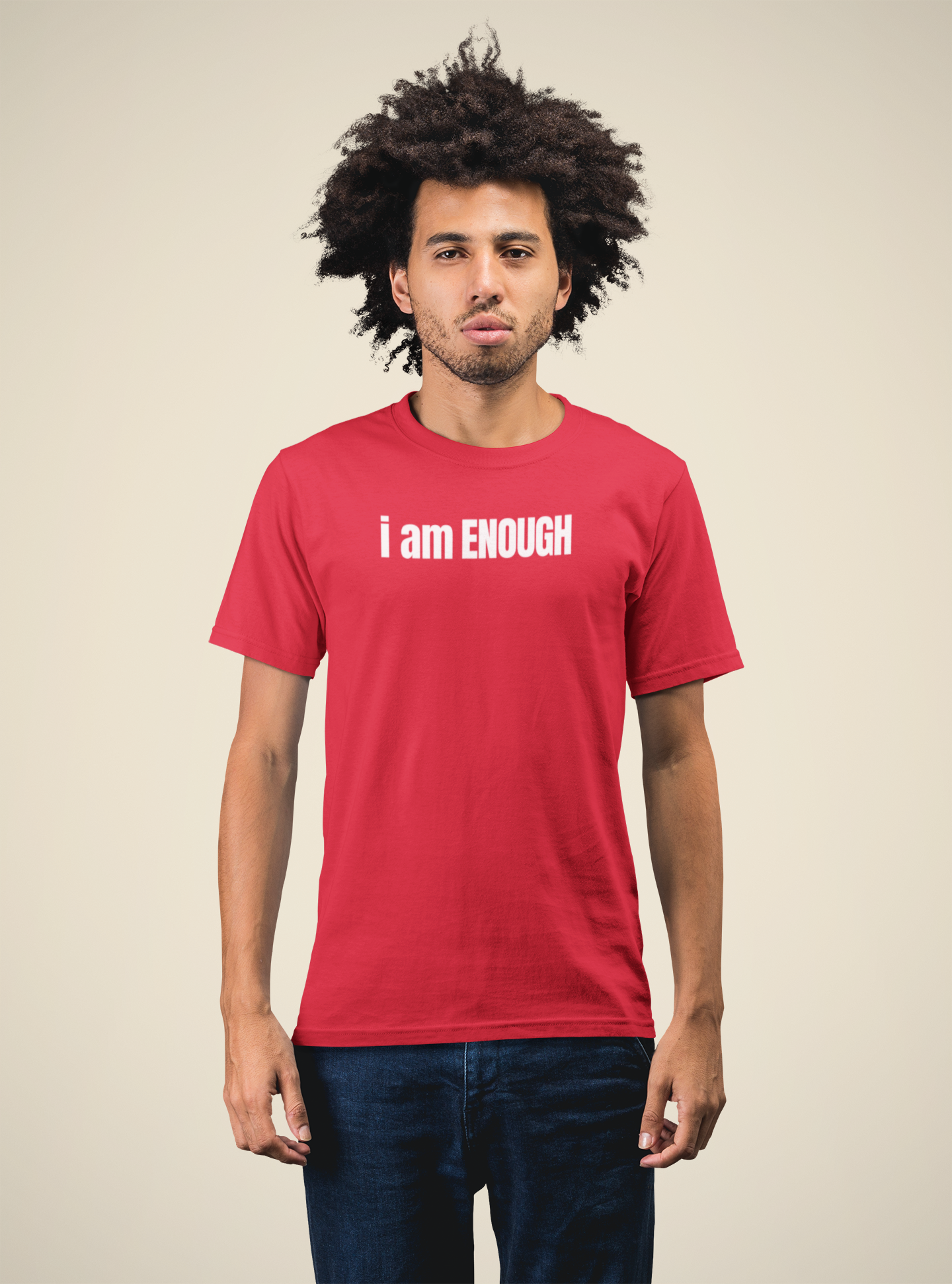 I Am Enough Double-Sided Affirmation Tee