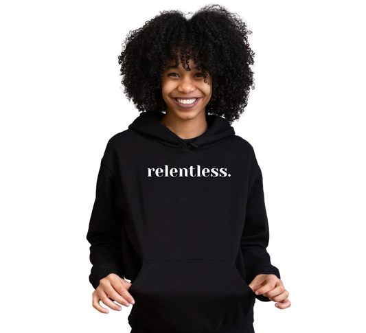 One Word Hoodie — Minimal Lowercase (2026 Word of the Year)